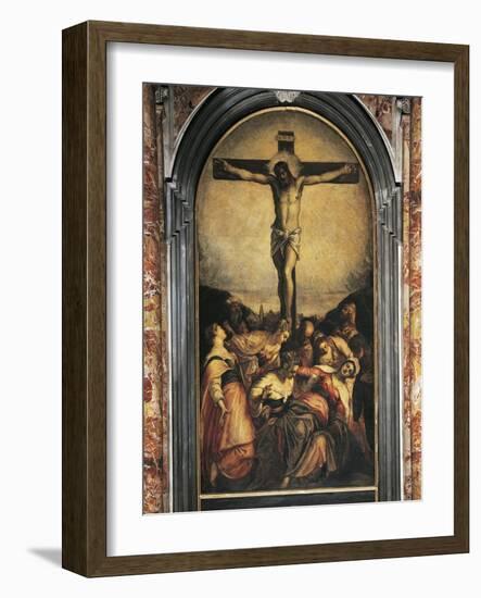 Crucifixion, c.1565-Jacopo Robusti Tintoretto-Framed Giclee Print