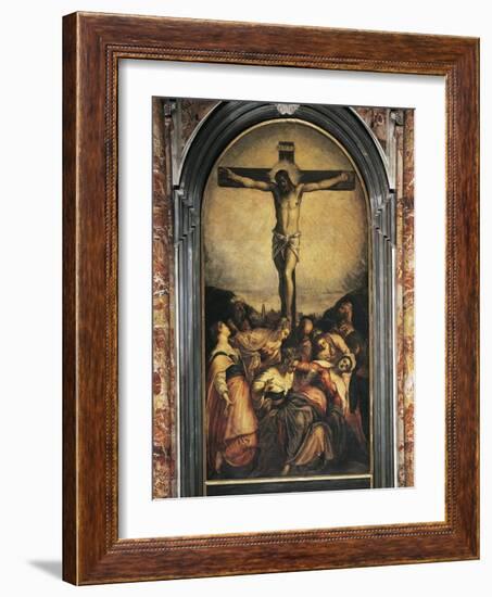 Crucifixion, c.1565-Jacopo Robusti Tintoretto-Framed Giclee Print