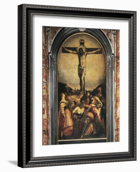 Crucifixion, c.1565-Jacopo Robusti Tintoretto-Framed Giclee Print