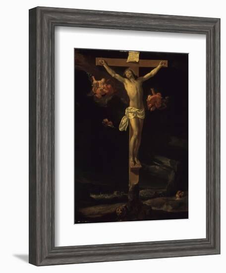 Crucifixion, c.1637-Charles Le Brun-Framed Giclee Print