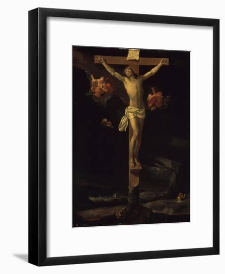 Crucifixion, c.1637-Charles Le Brun-Framed Giclee Print