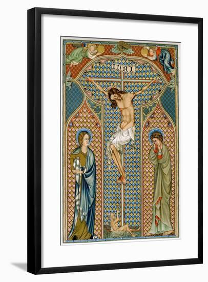 Crucifixion, Early 14th Century-null-Framed Giclee Print