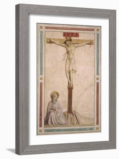 Crucifixion, from Cell 22-Fra Angelico-Framed Giclee Print