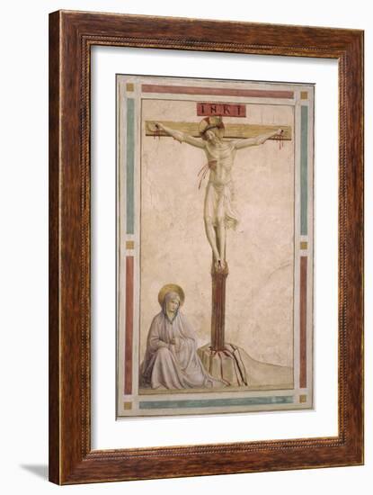 Crucifixion, from Cell 22-Fra Angelico-Framed Giclee Print