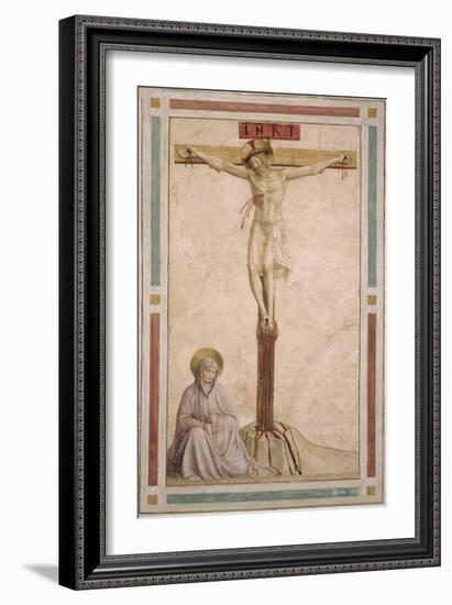 Crucifixion, from Cell 22-Fra Angelico-Framed Giclee Print