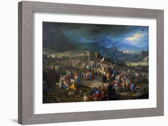 Crucifixion of Christ, 1594-Jan Brueghel the Elder-Framed Giclee Print