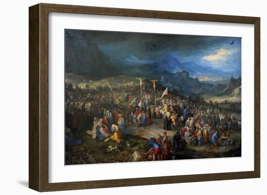 Crucifixion of Christ, 1594-Jan Brueghel the Elder-Framed Giclee Print