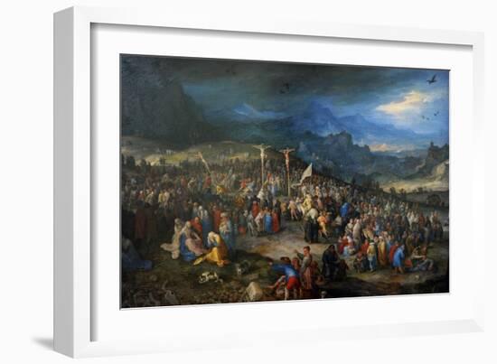 Crucifixion of Christ, 1594-Jan Brueghel the Elder-Framed Giclee Print