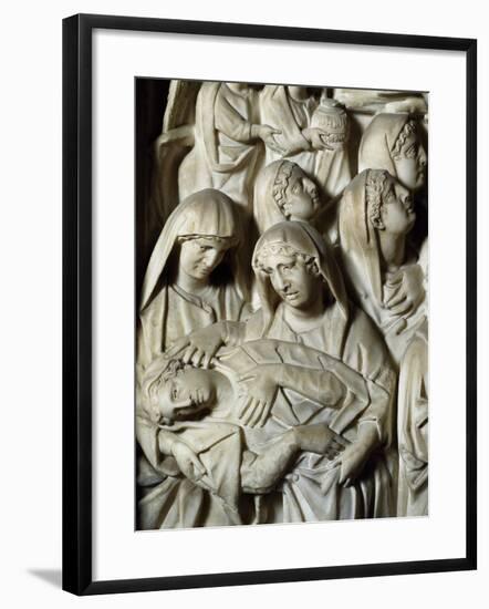 Crucifixion, Panel on the Pulpit of the Baptistery of St John, 1255-1260-Nicola Pisano-Framed Giclee Print