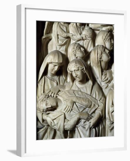 Crucifixion, Panel on the Pulpit of the Baptistery of St John, 1255-1260-Nicola Pisano-Framed Giclee Print