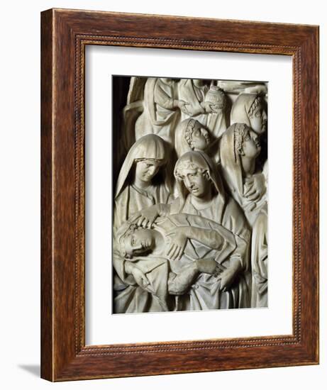 Crucifixion, Panel on the Pulpit of the Baptistery of St John, 1255-1260-Nicola Pisano-Framed Giclee Print