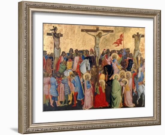 Crucifixion-Scene-Agnolo Gaddi-Framed Giclee Print