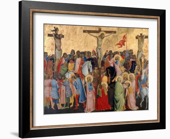 Crucifixion-Scene-Agnolo Gaddi-Framed Giclee Print