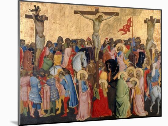 Crucifixion-Scene-Agnolo Gaddi-Mounted Giclee Print