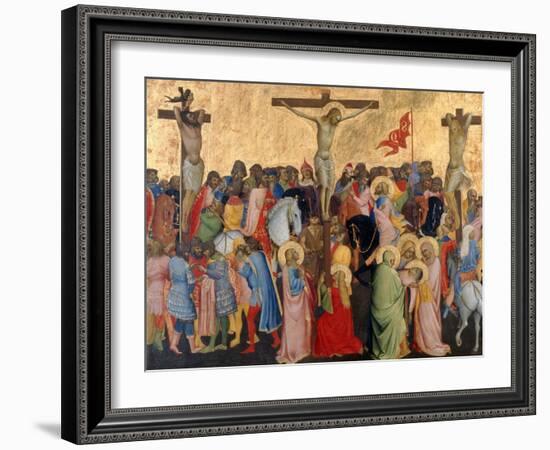 Crucifixion-Scene-Agnolo Gaddi-Framed Giclee Print