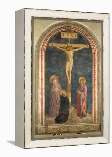 Crucifixion, Virgin, SS John the Evangelist and Dominic from the Convent of San Marco, c.1442-Fra Angelico-Framed Premier Image Canvas