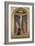 Crucifixion, Virgin, SS John the Evangelist and Dominic from the Convent of San Marco, c.1442-Fra Angelico-Framed Giclee Print