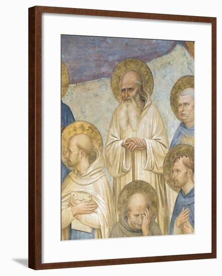 Crucifixion with Saints, 1441-1442-Giovanni Da Fiesole-Framed Giclee Print