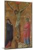 Crucifixion with St Francis-Ugolino Di Nerio-Mounted Giclee Print