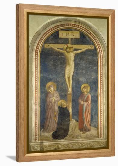 Crucifixion with the Virgin, Ss, John the Evangelist and Dominic, 1442-Fra Angelico-Framed Premier Image Canvas