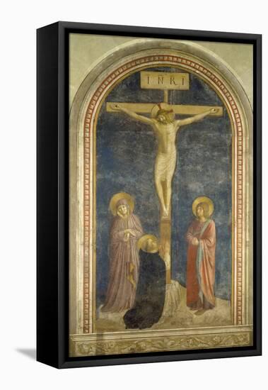 Crucifixion with the Virgin, Ss, John the Evangelist and Dominic, 1442-Fra Angelico-Framed Premier Image Canvas