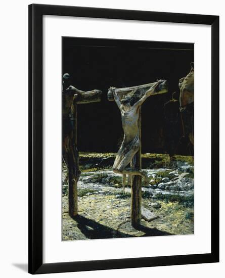 Crucifixion-Nikolai Nikolajevitch Gay-Framed Giclee Print