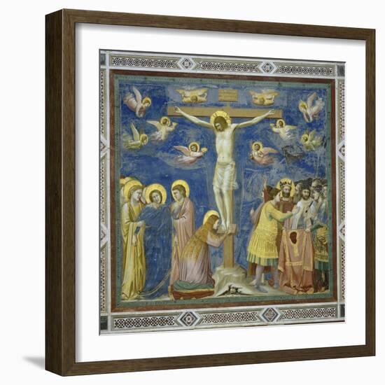 Crucifixion-Giotto di Bondone-Framed Giclee Print