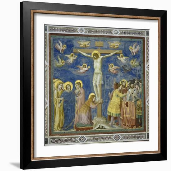 Crucifixion-Giotto di Bondone-Framed Giclee Print