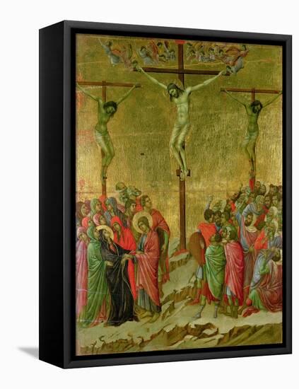 Crucifixion-Duccio di Buoninsegna-Framed Premier Image Canvas