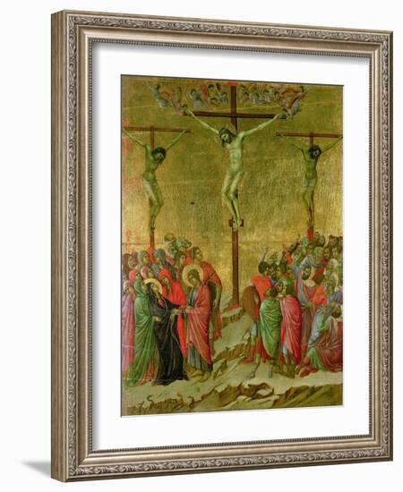 Crucifixion-Duccio di Buoninsegna-Framed Giclee Print