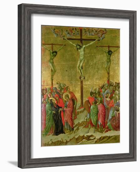 Crucifixion-Duccio di Buoninsegna-Framed Giclee Print