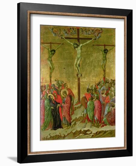 Crucifixion-Duccio di Buoninsegna-Framed Giclee Print