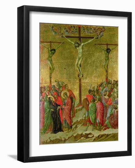 Crucifixion-Duccio di Buoninsegna-Framed Giclee Print