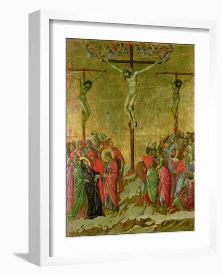Crucifixion-Duccio di Buoninsegna-Framed Giclee Print