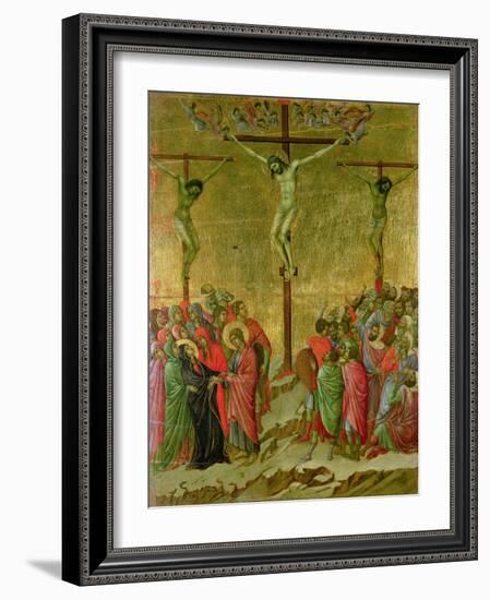 Crucifixion-Duccio di Buoninsegna-Framed Giclee Print