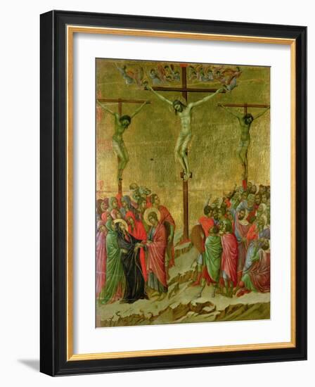 Crucifixion-Duccio di Buoninsegna-Framed Giclee Print