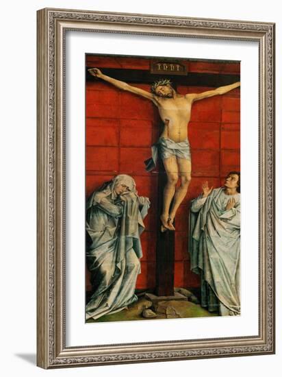 Crucifixion-Rogier van der Weyden-Framed Giclee Print