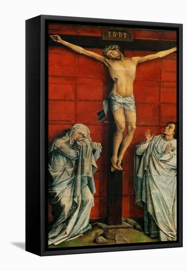 Crucifixion-Rogier van der Weyden-Framed Premier Image Canvas