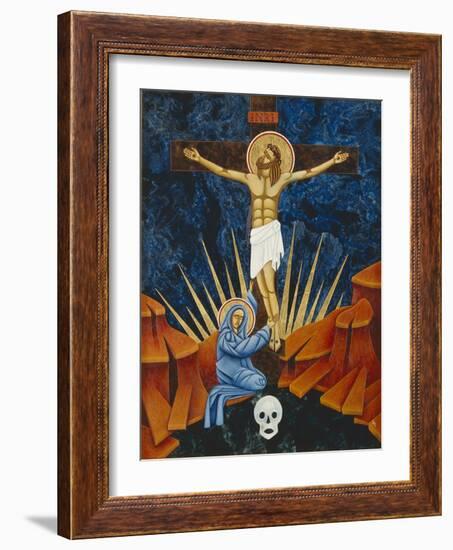 Crucifixion-Jodi Simmons-Framed Giclee Print