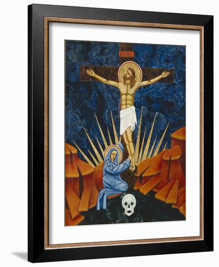 Crucifixion-Jodi Simmons-Framed Giclee Print