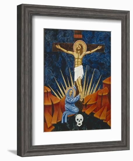 Crucifixion-Jodi Simmons-Framed Giclee Print