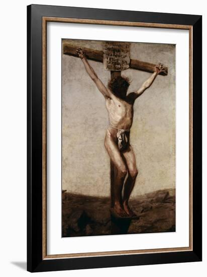 Crucifixion-Thomas Cowperthwait Eakins-Framed Giclee Print