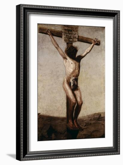 Crucifixion-Thomas Cowperthwait Eakins-Framed Giclee Print