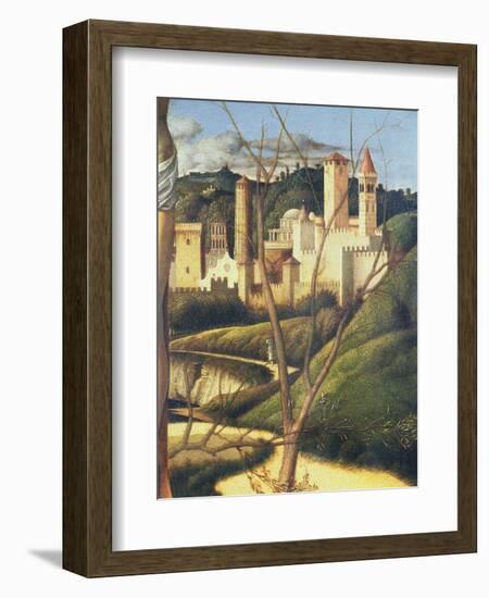 Crucifixion-Giovanni Bellini-Framed Giclee Print