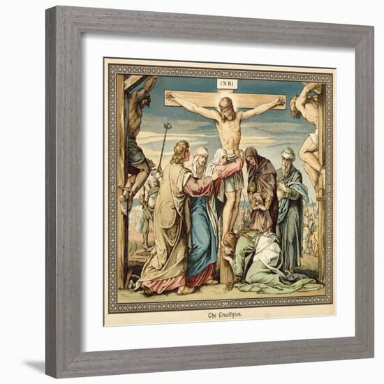 Crucifixion-null-Framed Giclee Print