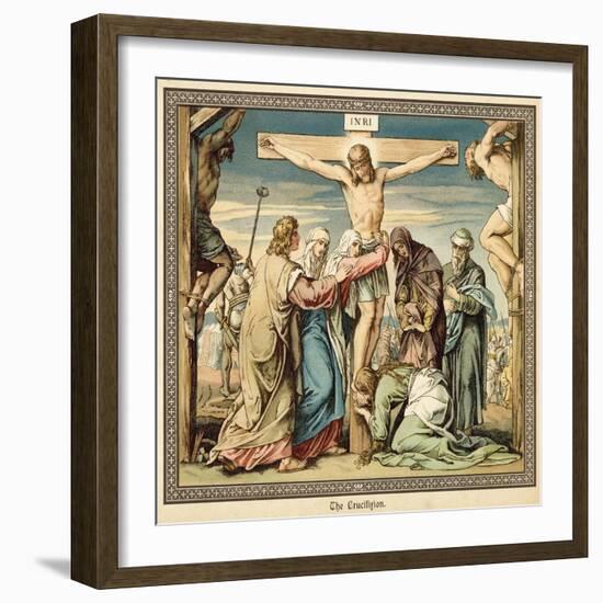 Crucifixion-null-Framed Giclee Print