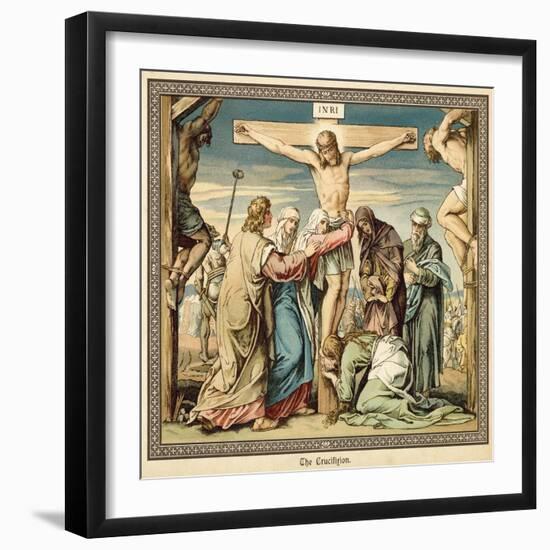 Crucifixion-null-Framed Giclee Print