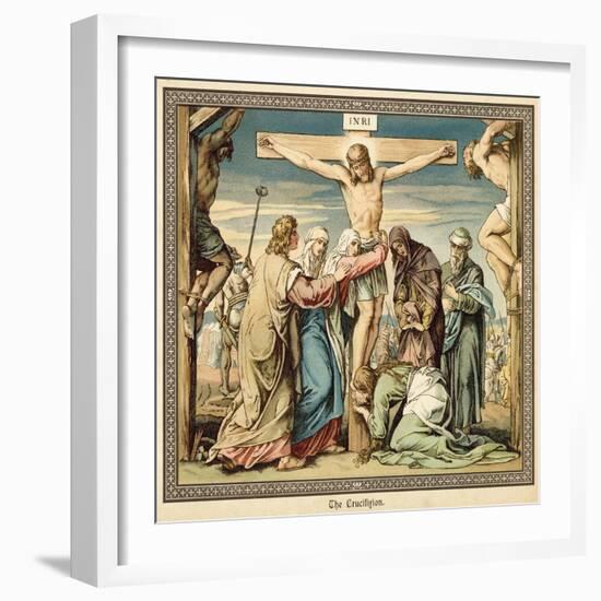 Crucifixion-null-Framed Giclee Print