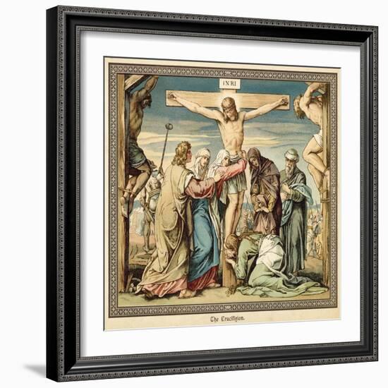 Crucifixion-null-Framed Giclee Print