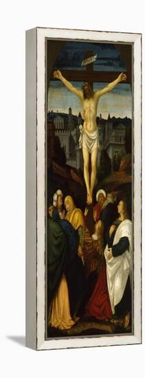 Crucifixion-Gerolamo Giovenone-Framed Premier Image Canvas